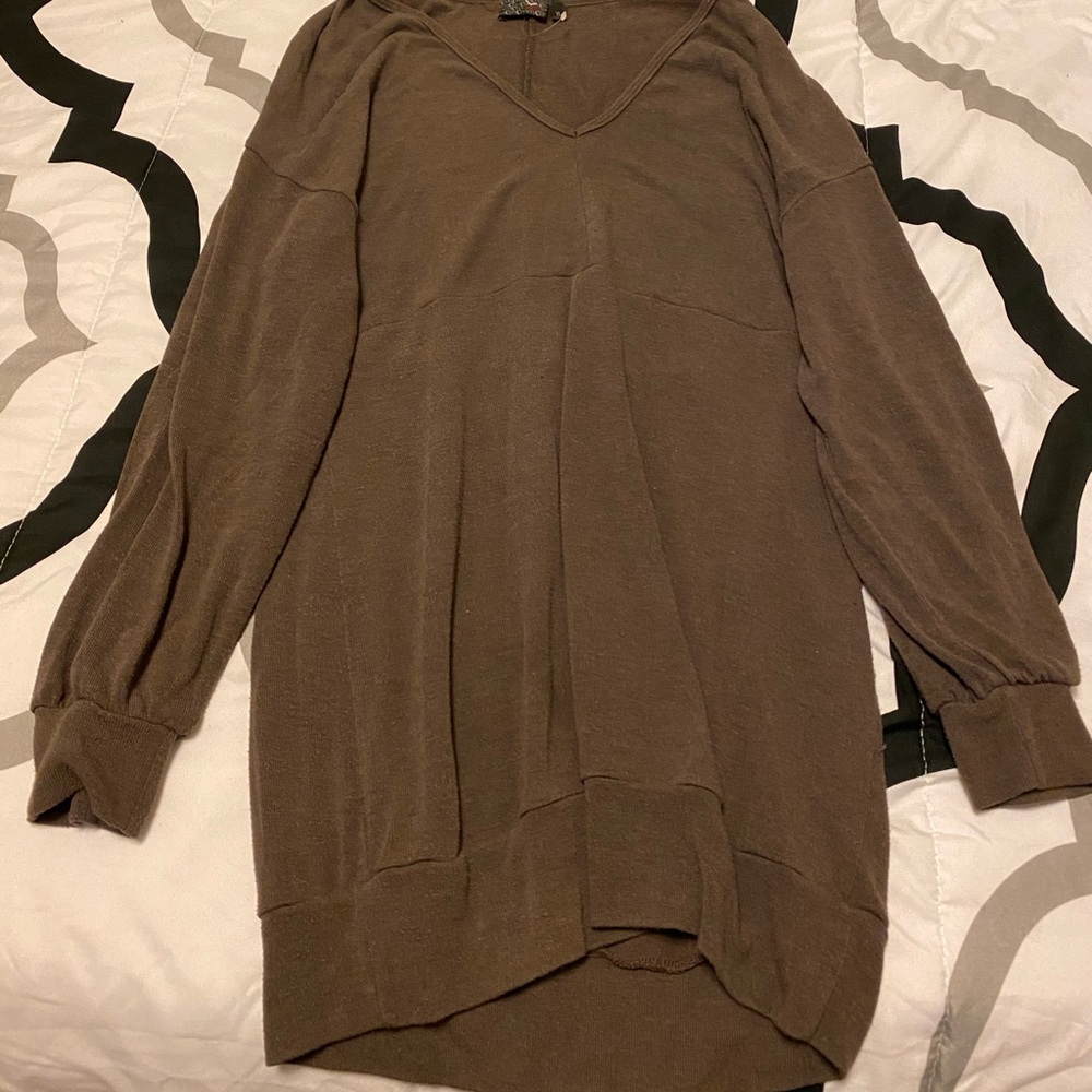 Brown sweater